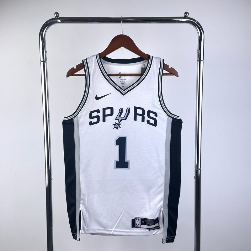 Regata NBA San Antonio Spurs 2024/25 - Masculina - Branca