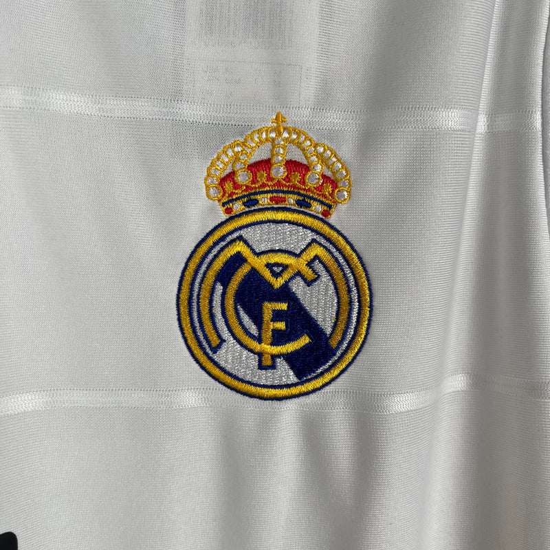 Camisa Real Madrid Home Manga Longa 13/14 - Versão Retro