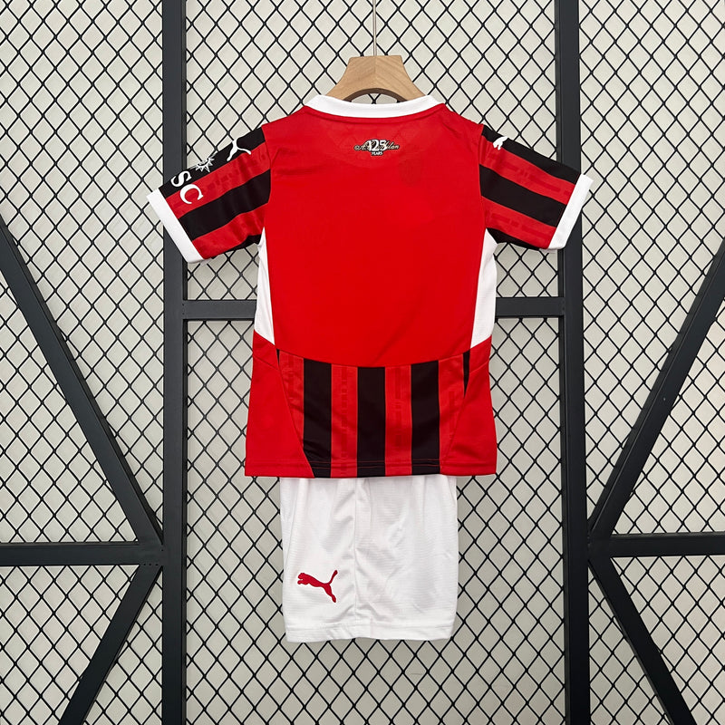 Kit Infantil AC Milan Home 24/25 Lançamento