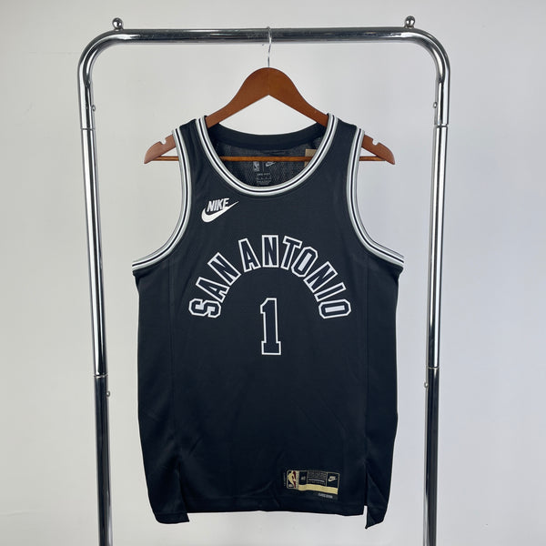 Regata NBA San Antonio Spurs Classic Edition 2022/23 - Masculina - Preta