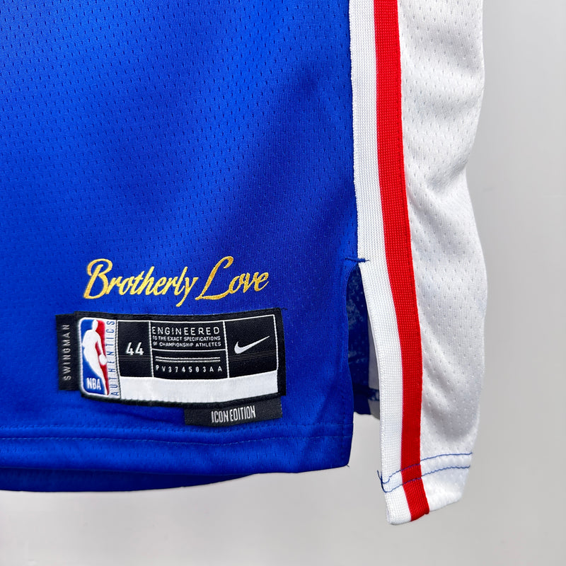 Regata NBA Philadelphia 76ers Icon Edition 22/23 - Masculina - Azul