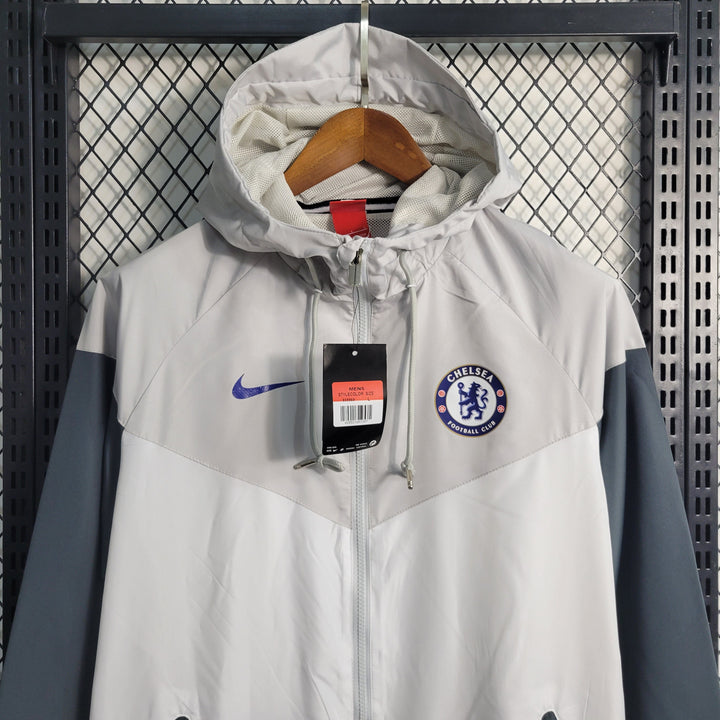Jaqueta Corta Vento Chelsea 23/24 - Branco - JV Imports