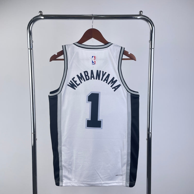 Regata NBA San Antonio Spurs 2024/25 - Masculina - Branca