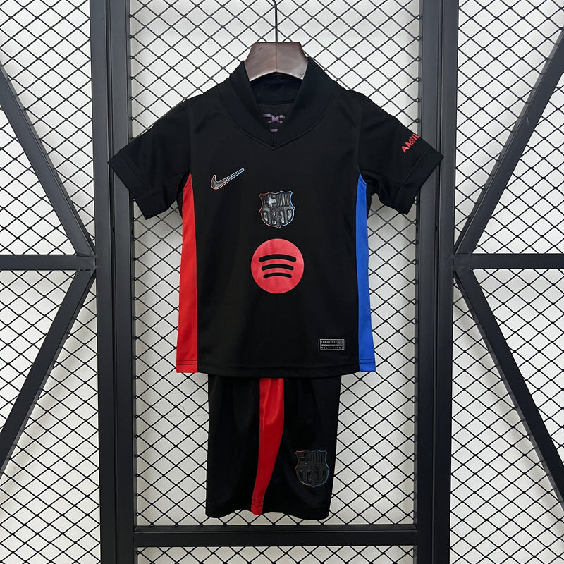 Kit Infantil Barcelona Away 24/25 Lançamento