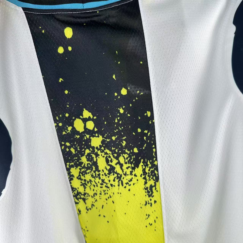 Regata NBA Indiana Pacers City Edition 2024/25 - Masculina - Branca