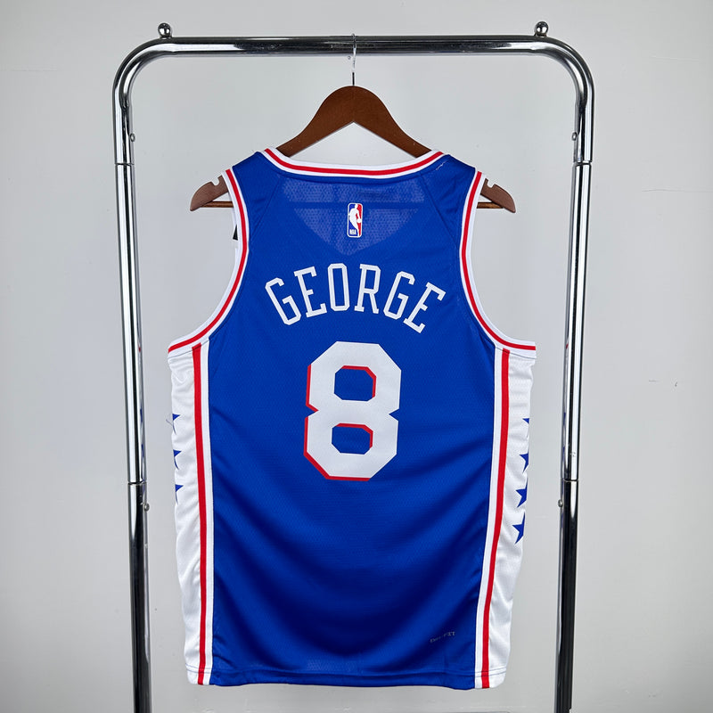 Regata NBA Philadelphia 76ers Icon Edition 22/23 - Masculina - Azul