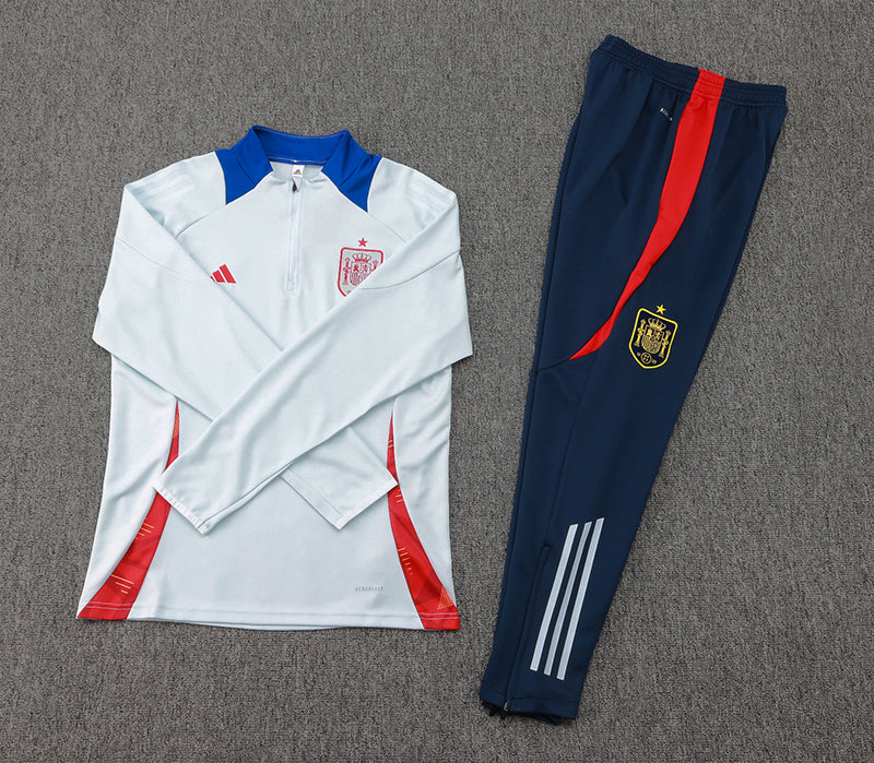 Conjunto de Treino Espanha 2024/25 - Branco