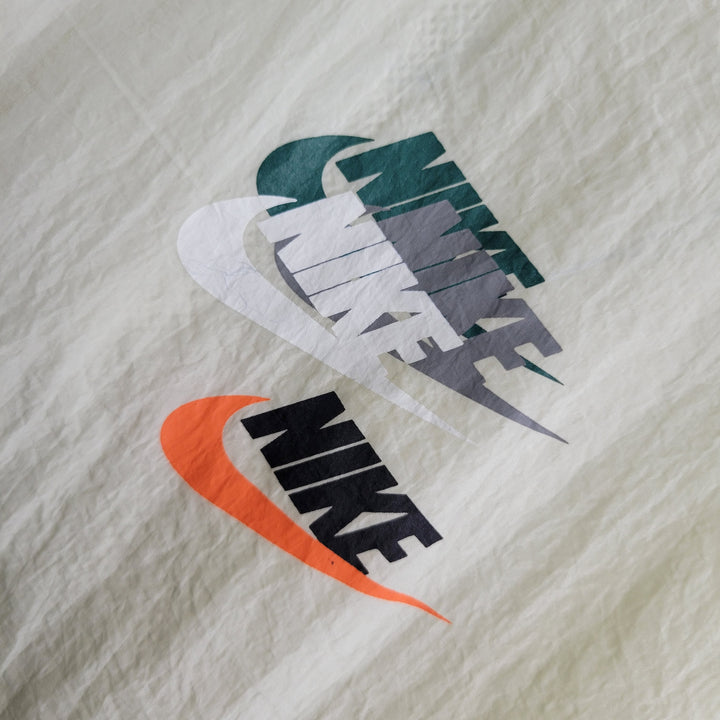 Jaqueta Corta Vento Nike 23/24 - Bege e Azul - JV Imports