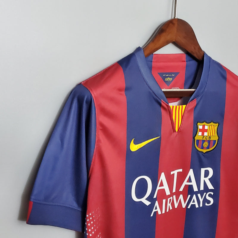 Camisa Barcelona Titular 14/15 - Versão retro