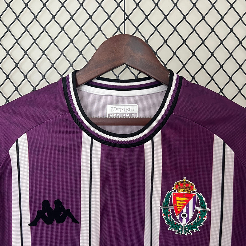 Camisa Real Valladolid Home 24/25 -  Torcedor Masculina - Lançamento