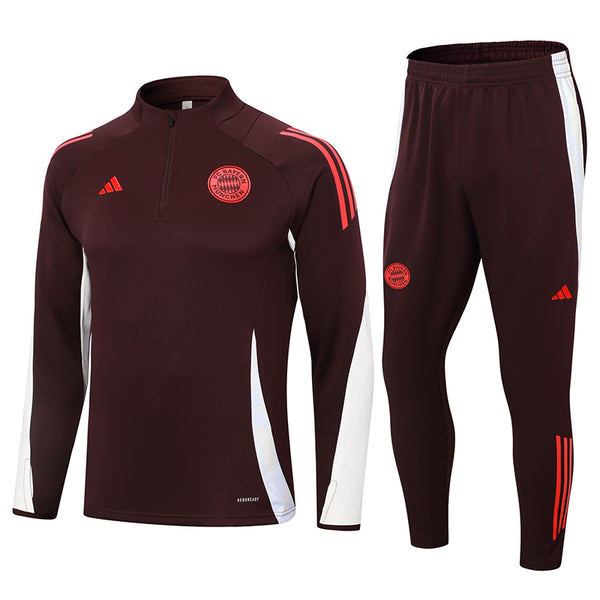 Conjunto de Treino do Bayern de Munique 2024/25 - Grená