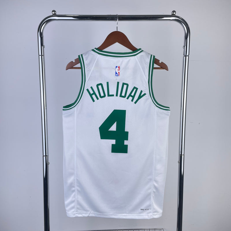 Regata NBA Boston Celtics Association Edition 22/23 - Masculina - Branca