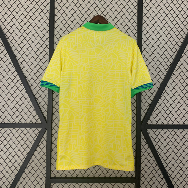 Camisa Brasil Home 24/25 - Torcedor Masculina - Lançamento