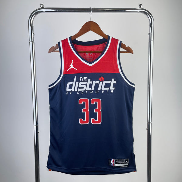 Regata NBA Washington Wizards Statement Edition 22/23 - Masculina - Azul Marinho