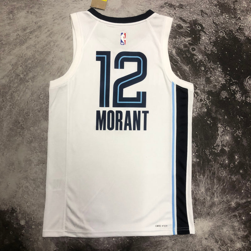 Regata NBA Memphis Grizzlies Association Edition 22/23 - Masculina - Branca