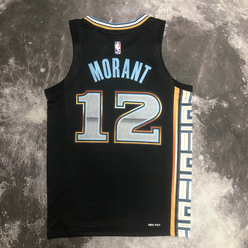 Regata NBA Memphis Grizzlies City Edition 22/23 - Masculina - Preta