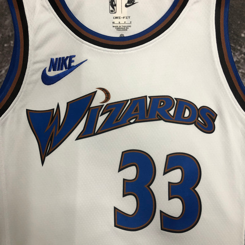 Regata NBA Washington Wizards Classic Edition 22/23 - Masculina - Branca