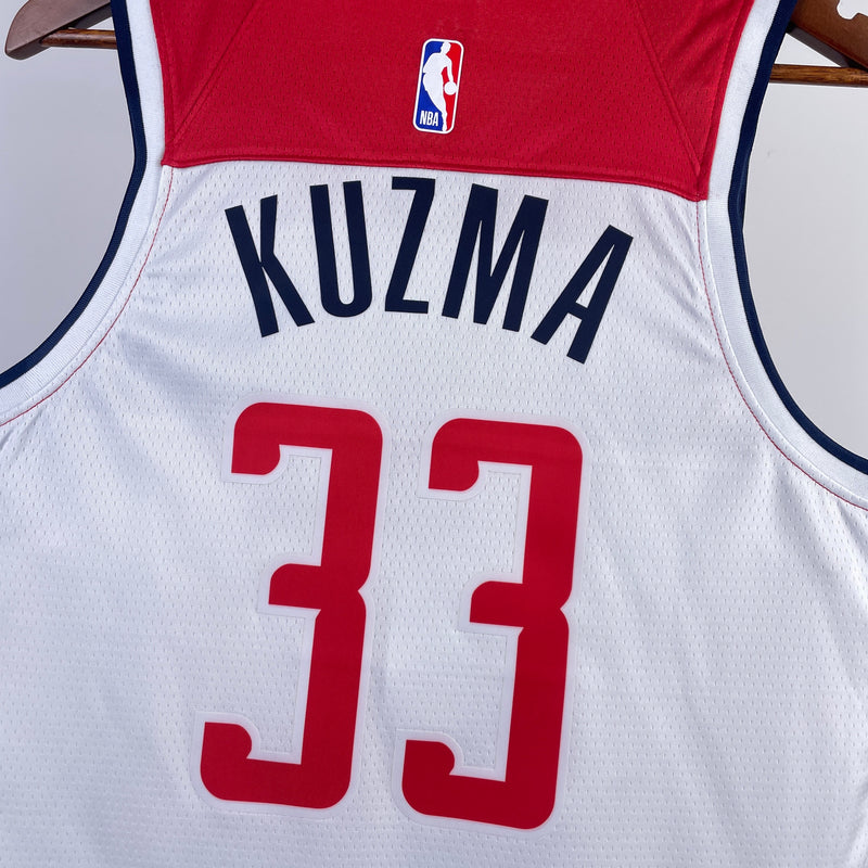 Regata NBA Washington Wizards Association Edition 22/23 - Masculina - Branca