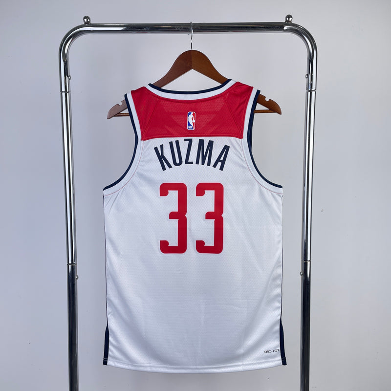 Regata NBA Washington Wizards Association Edition 22/23 - Masculina - Branca