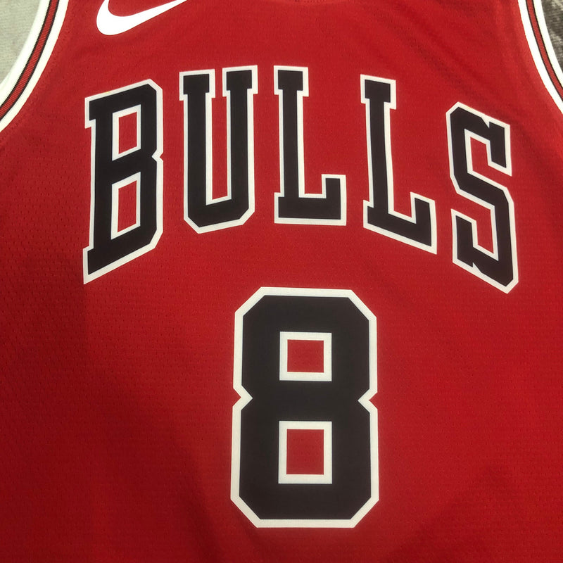 Regata NBA Chicago Bulls Icon Edition 22/23 - Masculina - Vermelha