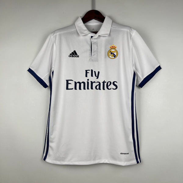 Camisa Real Madrid Titular 16/17 - Versão Retro