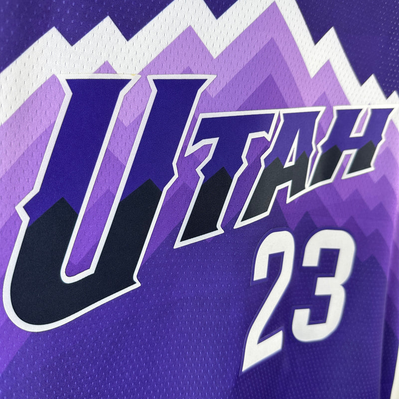 Regata NBA Utah Jazz City Edition 23/24 - Masculina - Roxa