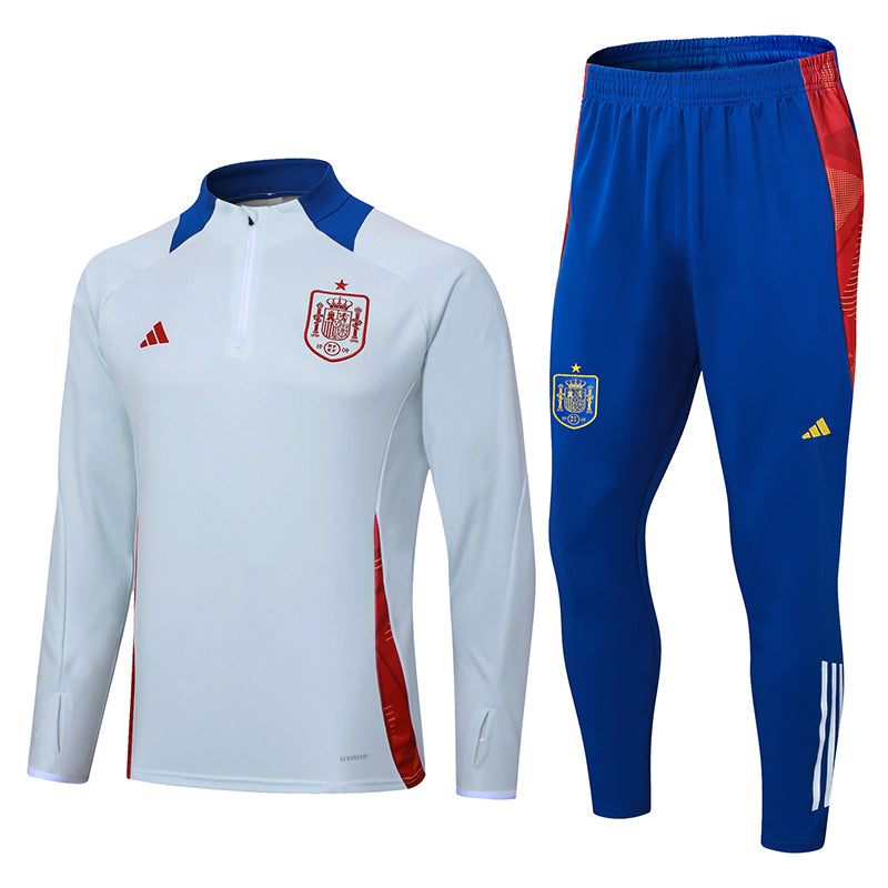 Conjunto de Treino Espanha 2024/25 - Branco