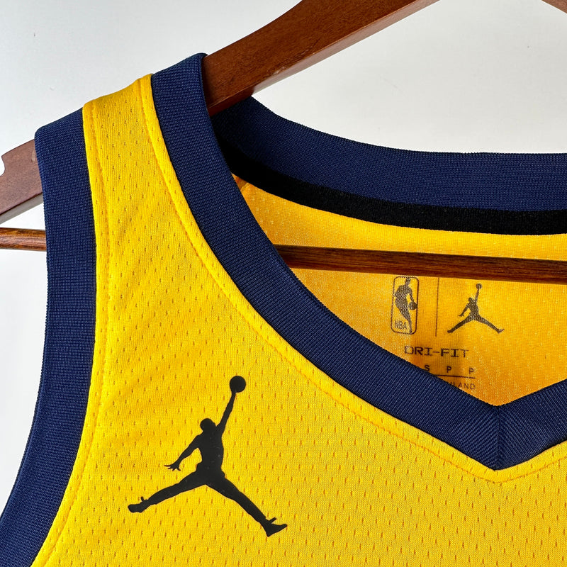 Regata NBA Indiana Pacers Statement Edition 23/24 - Masculina - Amarela