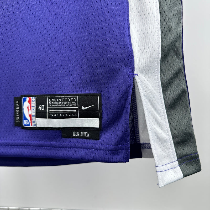 Regata NBA Sacramento Kings Icon Edition 22/23 - Masculina - Roxa