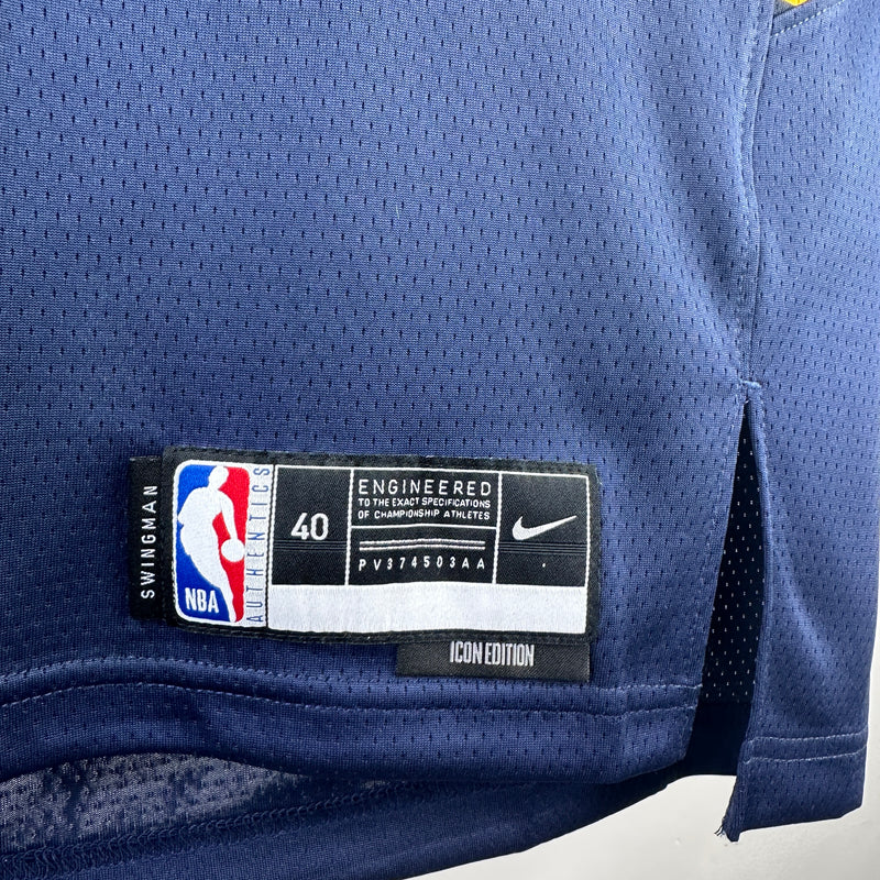 Regata NBA Indiana Pacers City Edition 22/23 - Masculina - Azul Marinho