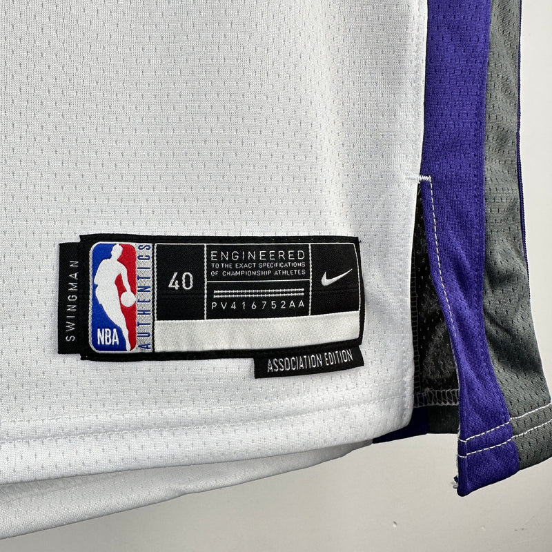 Regata NBA Sacramento Kings Association Edition 22/23 - Masculina - Branca