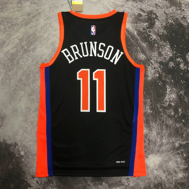 Regata NBA New York Knicks City Edition 22/23 - Masculina - Preta