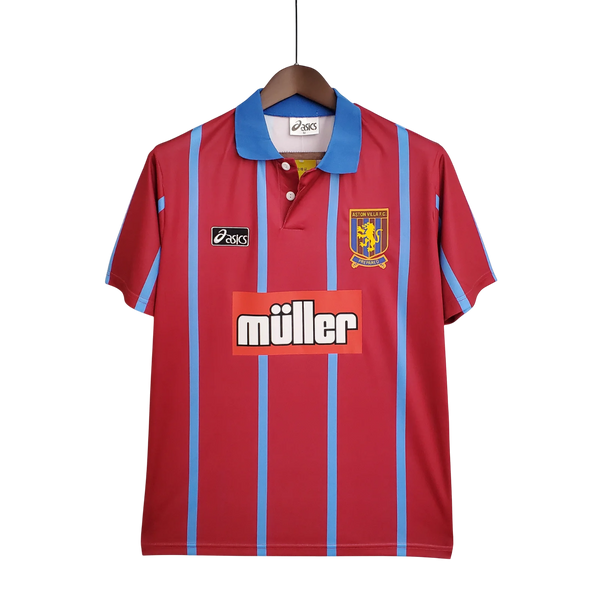 Camisa Aston Villa Titular 93/95 - Versão Retro