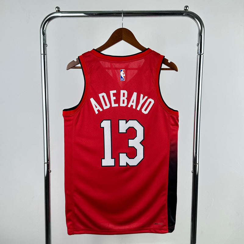 Regata NBA Miami Heat City Edition 2024/25 - Masculina - Vermelha