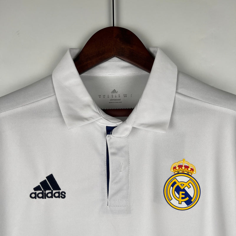 Camisa Real Madrid Titular 16/17 - Versão Retro