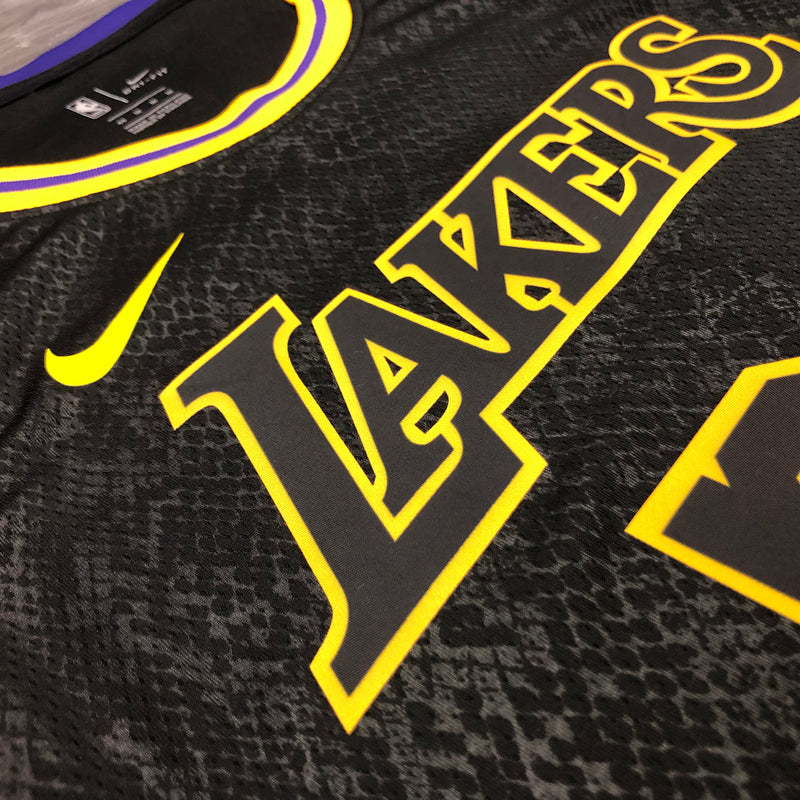 Regata NBA Los Angeles Lakers Black Mamba 19/20 - Masculina - Preta