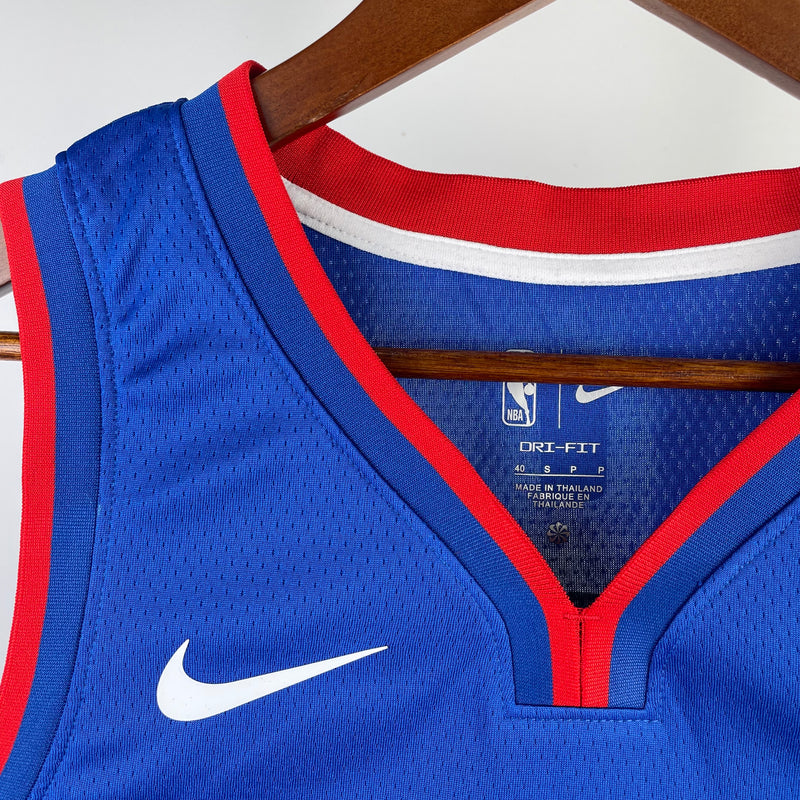 Regata NBA Detroit Pistons Icon Edition 22/23 - Masculina - Azul