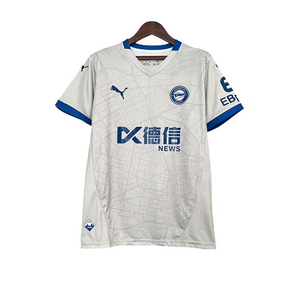 Camisa Deportivo Alavés Away 24/25 -  Torcedor Masculina - Lançamento