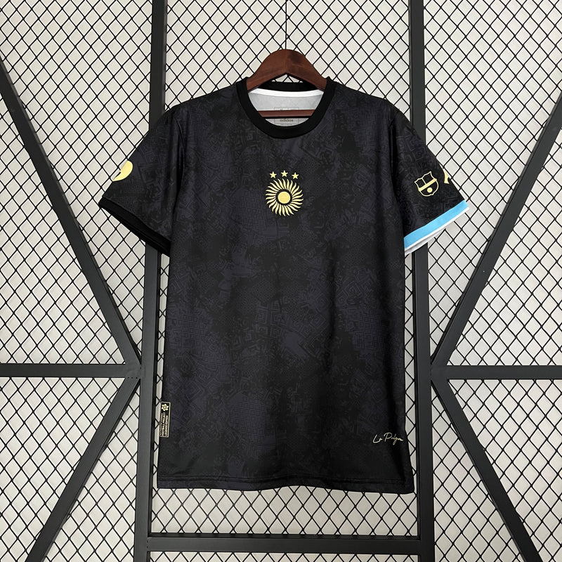 Camisa Argentina Edição The GOAT "La Pulga" 24/25 - Torcedor Lançamento