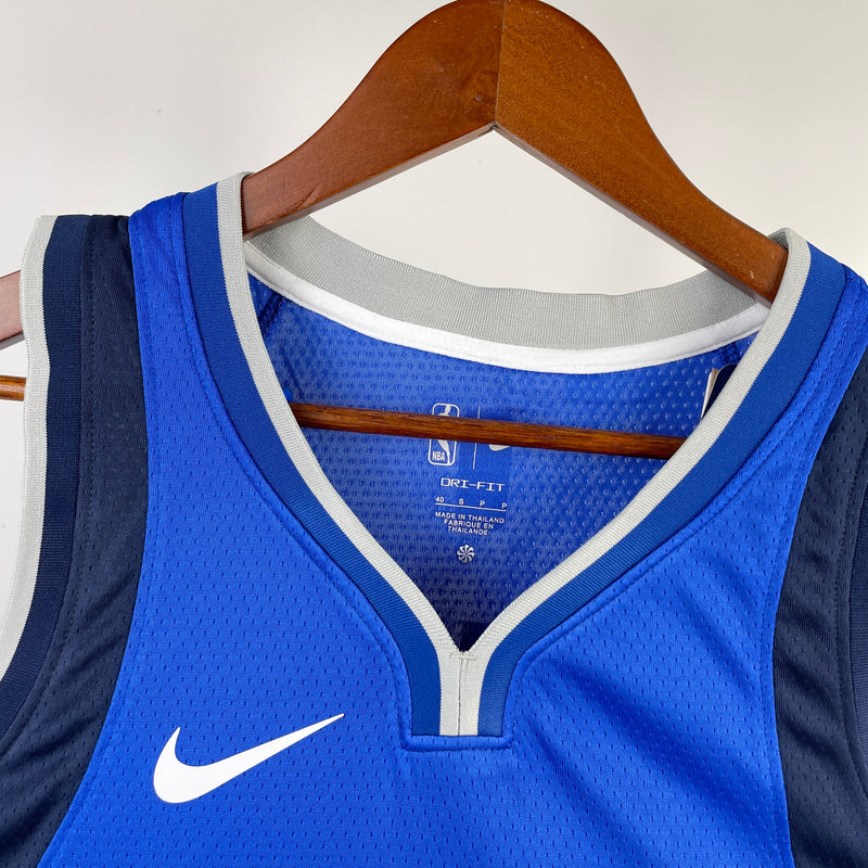 Regata NBA Dallas Mavericks Icon Edition 24/25 - Masculina - Azul