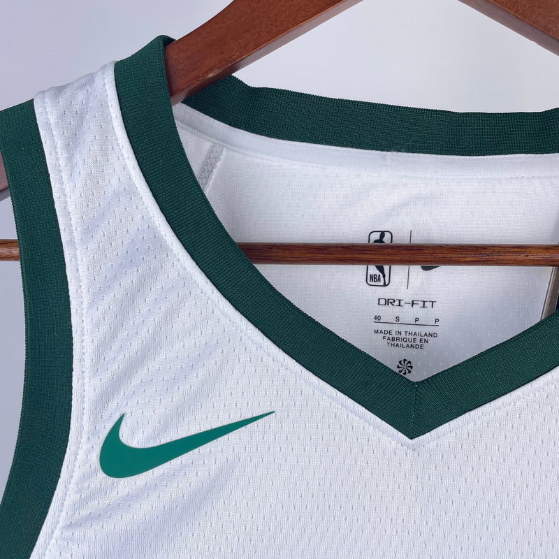 Regata NBA Milwaukee Bucks Association Edition 22/23 - Masculina - Branca
