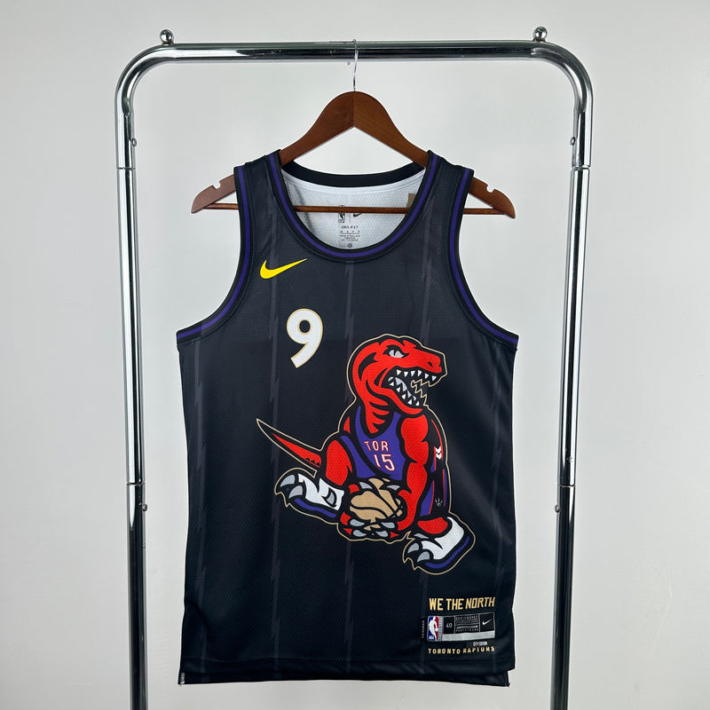 Regata NBA Toronto Raptors City Edition 2024/25 - Masculina - Preta