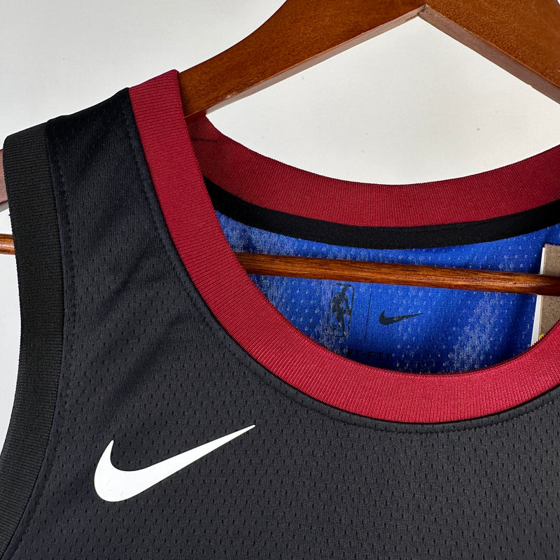 Regata NBA Denver Nuggets City Edition 23/24 - Masculina - Preta