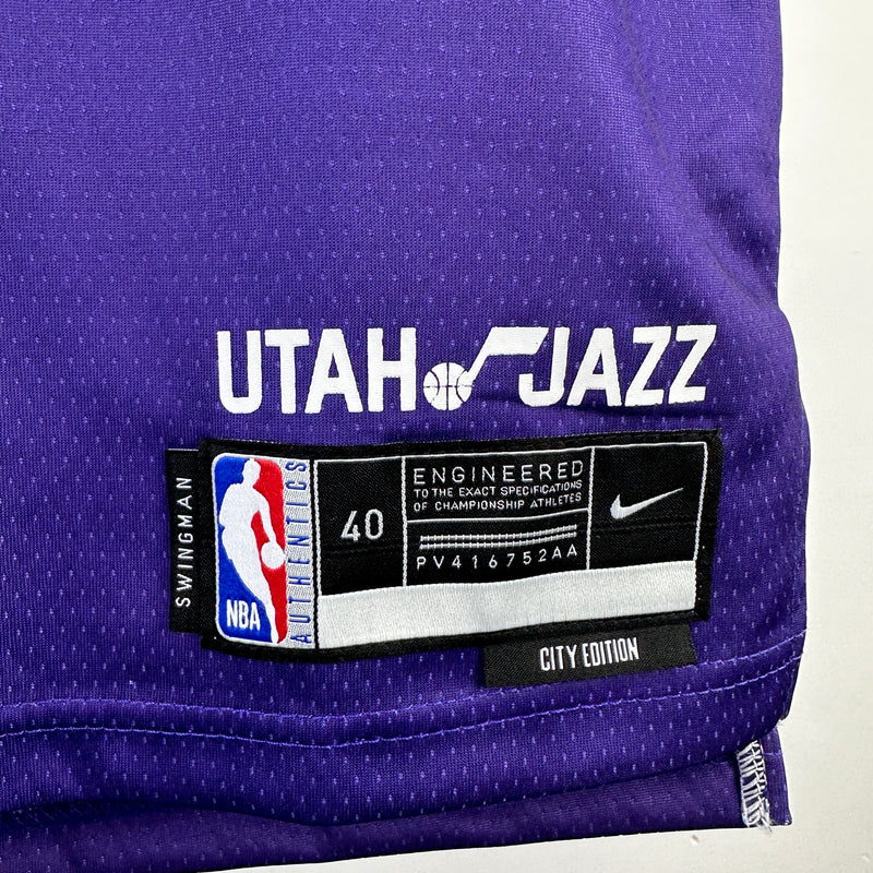 Regata NBA Utah Jazz City Edition 23/24 - Masculina - Roxa