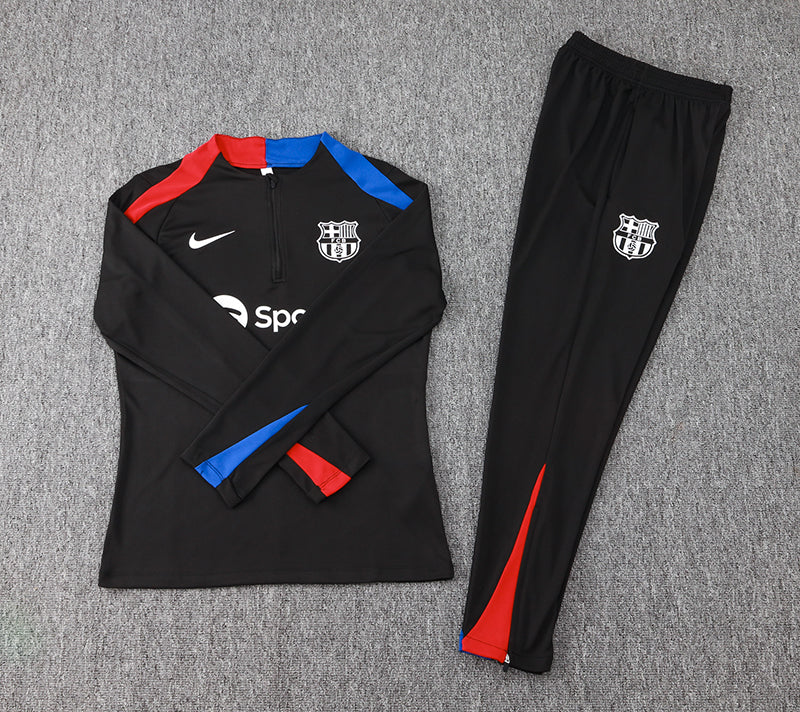 Conjunto de Treino Barcelona 2024/25 - Preto