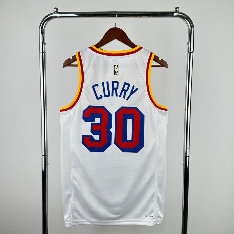 Regata NBA Golden State Warriors Classic Edition 24/25 - Masculina - Branca