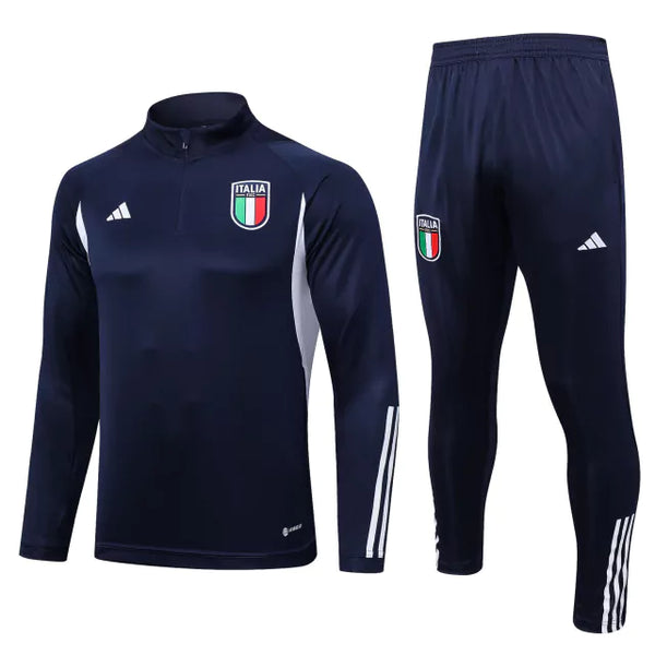 Conjunto de Treino Italia 23/24 Azul Safira - JV Imports