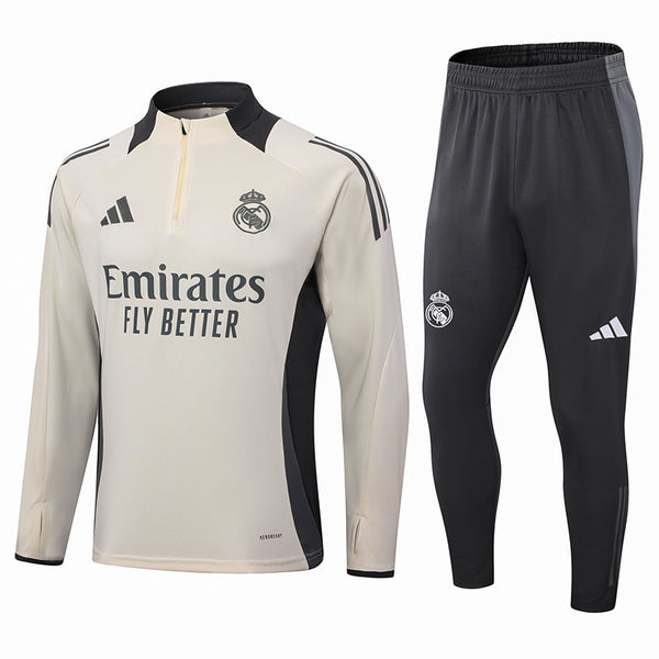Conjunto de Treino Real Madrid 2024/25 Branco