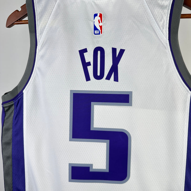 Regata NBA Sacramento Kings Association Edition 22/23 - Masculina - Branca