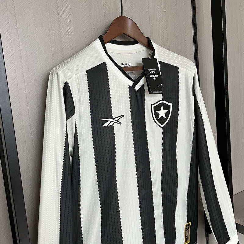 Camisa Botafogo Home Manga Longa 24/25 - Torcedor Masculina - Lançamento